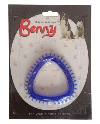 Benny Köpek Oyuncağı Üçgen 8 x 8.5 cm Mavi