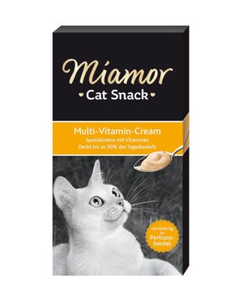 Miamor Kedi Ödül Maması Cream Multi Vitamin 6x15gr