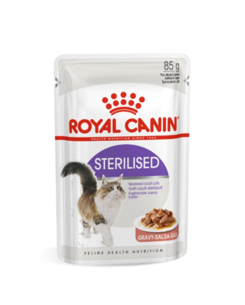Royal Canin Gravy Sos İçinde Kısırlaştırılmış Yetişkin Kedi Konservesi 85gr