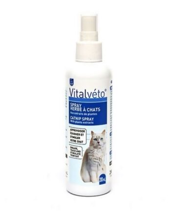Vitalveto Kedi Otu İç Mekan Spreyi  Kedi Çekici Sprey 200 ml