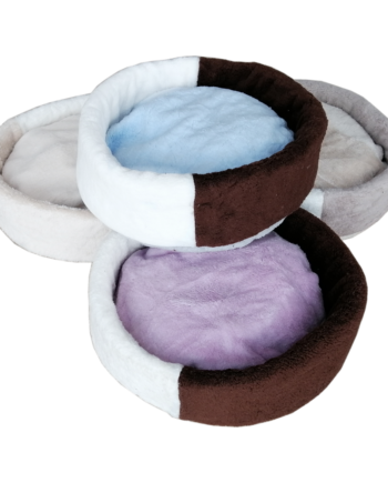 Renkli Peluş Kedi Köpek Yatağı 15*45 cm