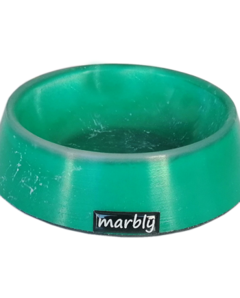 Marbly Yeşil Dalgalı Mermerit Kedi Köpek Mama Su Kabı 470 ml