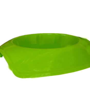 Cado Pet Plastik Kedi Köpek Mama Su Kabı 600 ml Yeşil